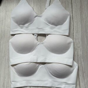 New Women's TRUE BODY 18823 Soft Form V-neck Bralette Size S